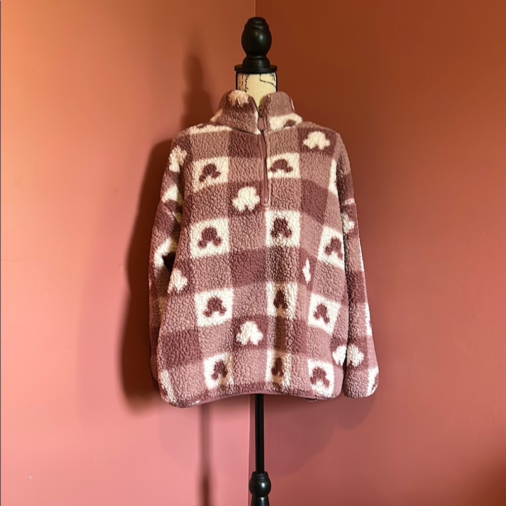 Disney 3/4 Zip Sweater